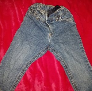 baby girl carters jeans 18M
